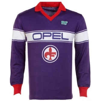 1984/85 FIORENTINA MAGLIA HOME SHIRT VINTAGE ENNERRE NUOVA