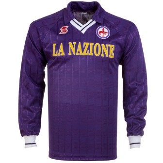 1989/90 FIORENTINA MAGLIA HOME SHIRT ABM TAGLIA XL NUOVA