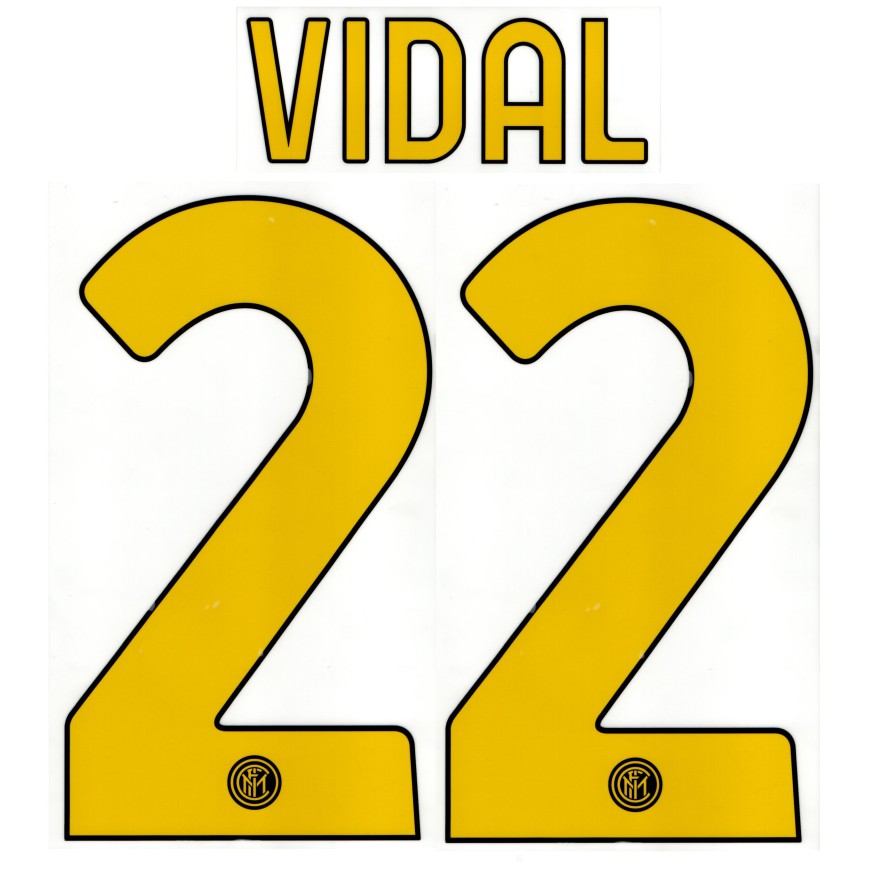 2020-21 INTER NAME SET THIRD VIDAL 22