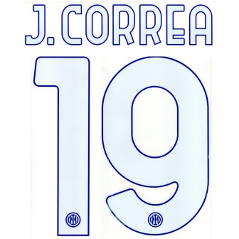 2021-22 INTER NAME SET HOME CORREA 19