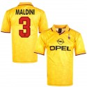 1996-97 MILAN MAGLIA THIRD RETRO SHIRT 3 MALDINI