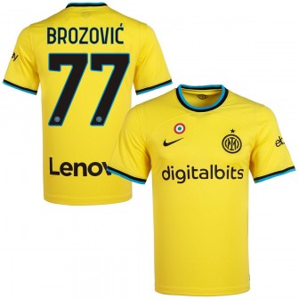 2022-23 INTER FC THIRD SHIRT NIKE BROZOVIC 77