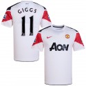 2010-11 MANCHESTER UNITED FC AWAY SHIRT GIGGS 11 - LARGE