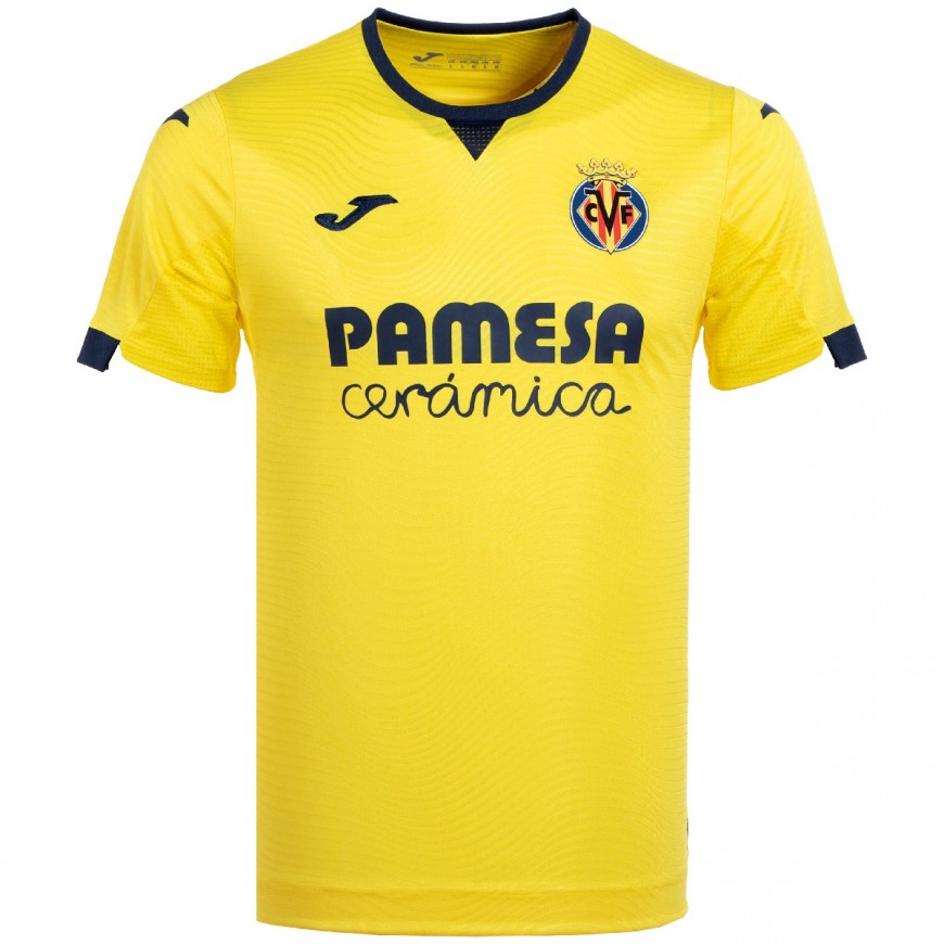 2023-24 VILLARREAL CF MAGLIA HOME SHIRT JOMA