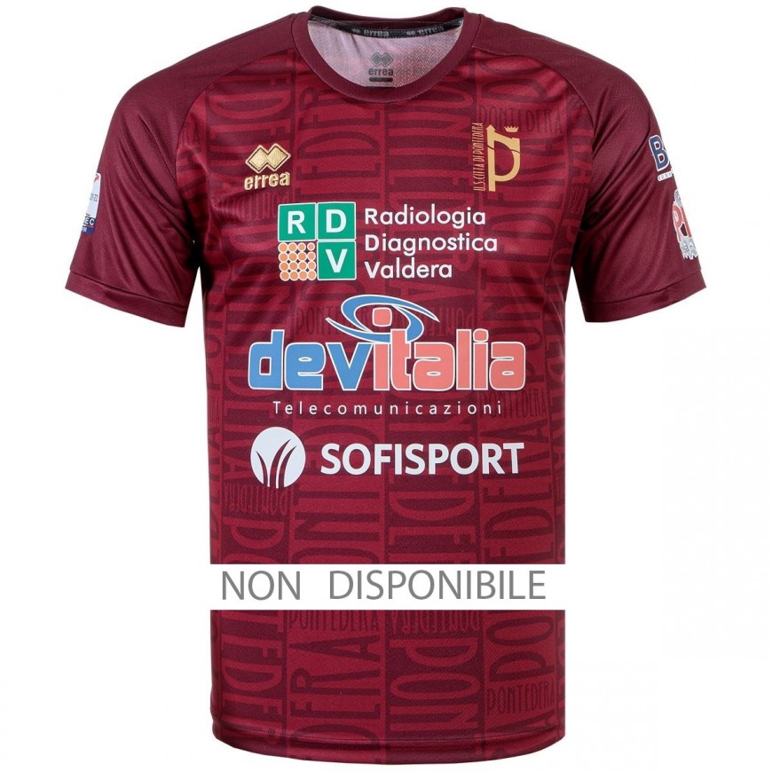 2021-22 PONTEDERA MAGLIA HOME ERREA - LARGE