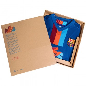 2009 FC BARCELONA MES SHIRT COLLECTOR LIMITED EDITION IN BOX - MEDIUM
