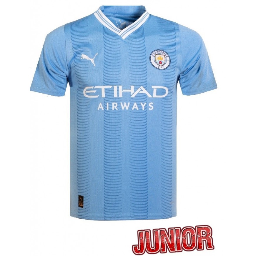 2023-24 MANCHESTER CITY MAGLIA HOME BAMBINO