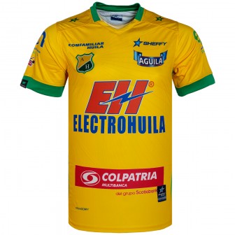 SHEFFY - 2014 ATLETICO HUILA (COLOMBIA) HOME SHIRT - LARGE