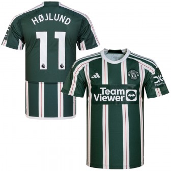 ADIDAS - 2023-24 MANCHESTER UNITED THIRD SHIRT HOJLUND 11 - MEDIUM