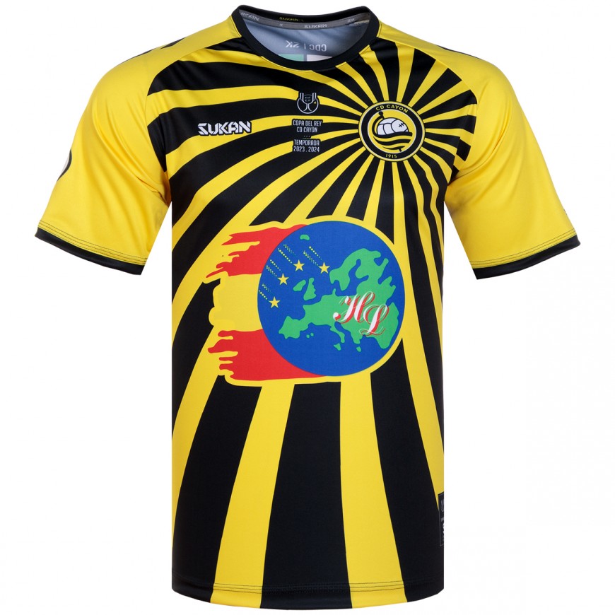 2023-24 CD CAYON HOME "COPA DEL REY" SHIRT SUKAN - LARGE