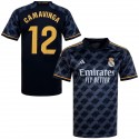 ADIDAS - 2023-24 REAL MADRID AWAY SHIRT CAMAVINGA 12 - LARGE