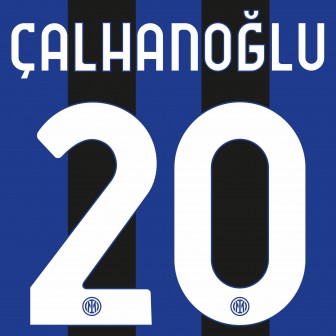 2023-24 INTER OFFICIAL AWAY NAMESET CALHANOGLU 20