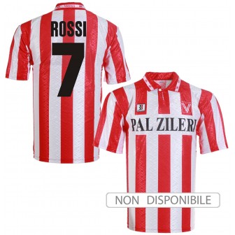 1995-96 VICENZA CALCIO MAGLIA HOME SHIRT BIEMME ROSSI 7 - XL (new without tags)