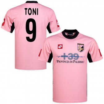 LOTTO - 2004-05 PALERMO HOME SHIRT TONI 9 - L (new without tags)