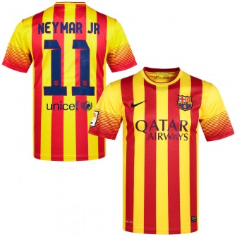 2013-14 FC BARCELONA AWAY SHIRT - M - (new without tags)