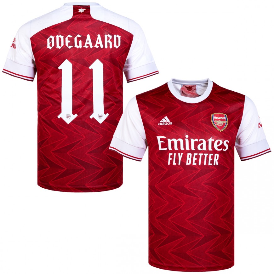 2014-15 ARSENAL HOME SHIRT ODEGAARD 8 - M (excellent)