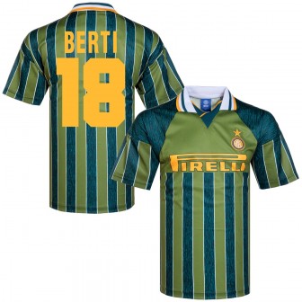 1995-96 INTER THIRD SHIRT BERTI 18 (L)
