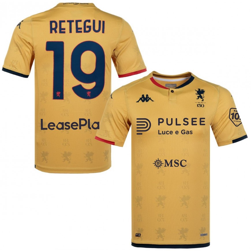2023-24 GENOA THIRD SHIRT KAPPA RETEGUI 19 - LARGE