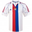 ADIDAS - 1999-00 OLYMPIQUE LYONNAIS HOME SHIRT  - L (10/10)