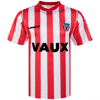 HUMMEL - 1988-91 SUNDERLAND AFC HOME SHIRT - (L/XL) new without tags