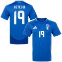 ADIDAS - 2024-25 ITALY FIGC HOME SHIRT SCAMACCA 9
