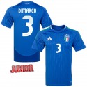 ADIDAS - 2024-25 ITALY FIGC HOME SHIRT KIDS CHIESA 14