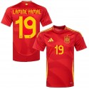 ADIDAS - 2024-25 SPAIN HOME SHIRT LAMINE YAMAL 19