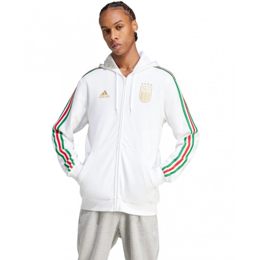ADIDAS - 2024-25 ITALY HOODY JACKET