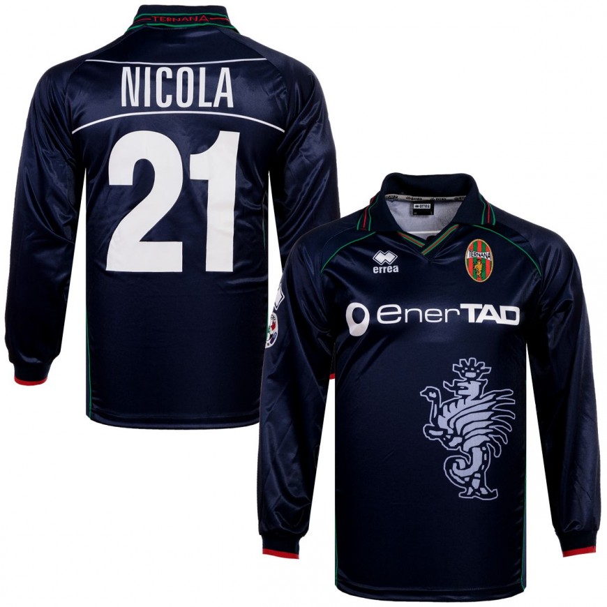 ERREA - 2003-04 TERNANA AWAY SHIRT NICOLA 21 - L (new without tags)
