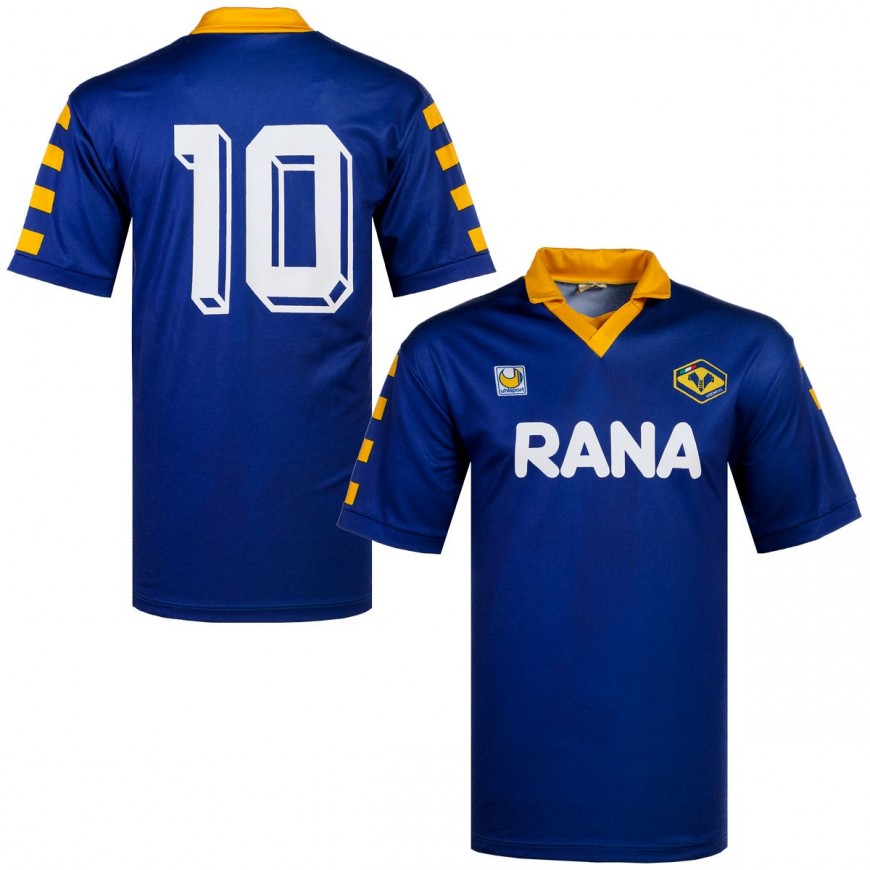 UHLSPORT - 1991-92 VERONA HOME SHIRT (L) 9/10