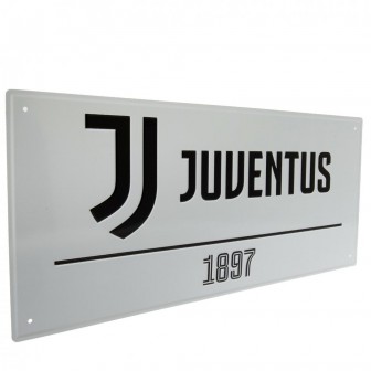 JUVENTUS FC METAL SIGN STREET