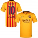 nike 2015-16 Fc Barcelona away shirt Messi 10 (L) 9/10