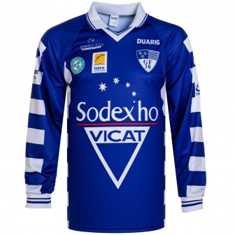 duarig - 1999-00 grenoble home l/s shirt (XL) new with tags