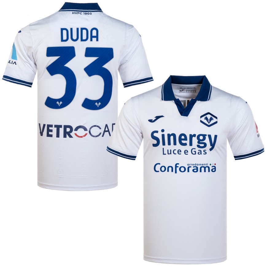 joma - 2023-2024 hellas verona third shirt duda 33 (L)