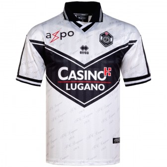 errea - 1999-00 lugano home shirt (M) 10/10