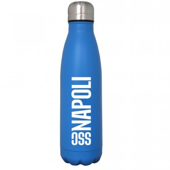 ssc napoli borraccia termica in acciaio 500 ml