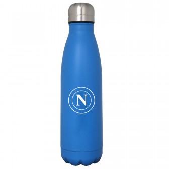 ssc napoli borraccia termica in acciaio 500 ml