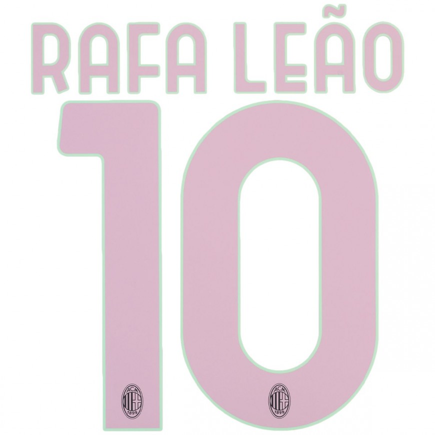 2024-25 MILAN OFFICIAL THIRD NAMESET RAFA LEAO 10