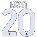 2024-25 FORENTINA OFFICIAL HOME/THIRD NAMESET KEAN 20