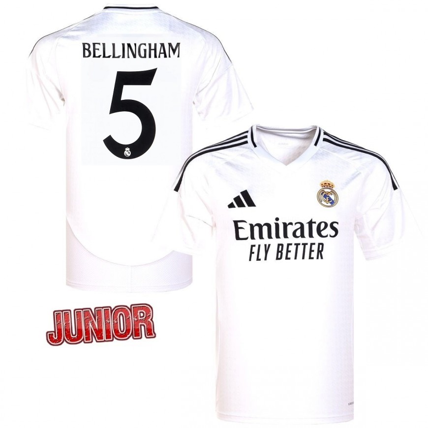 adidas - 2024-25 Real Madrid home shirt kids