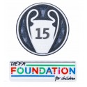 2024-25 UEFA Champions League 15 Times Winners Patch + foundation