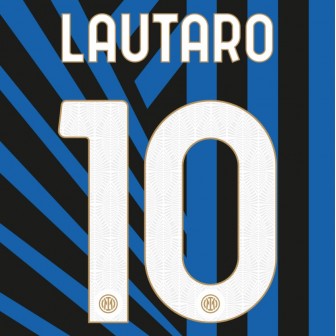 2024-25 INTER OFFICIAL HOME NAMESET LAUTARO 10
