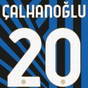 2024-25 INTER OFFICIAL HOME NAMESET CALHANOGLU 20
