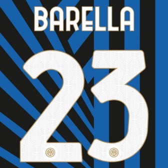 2024-25 INTER OFFICIAL HOME NAMESET BARELLA 23