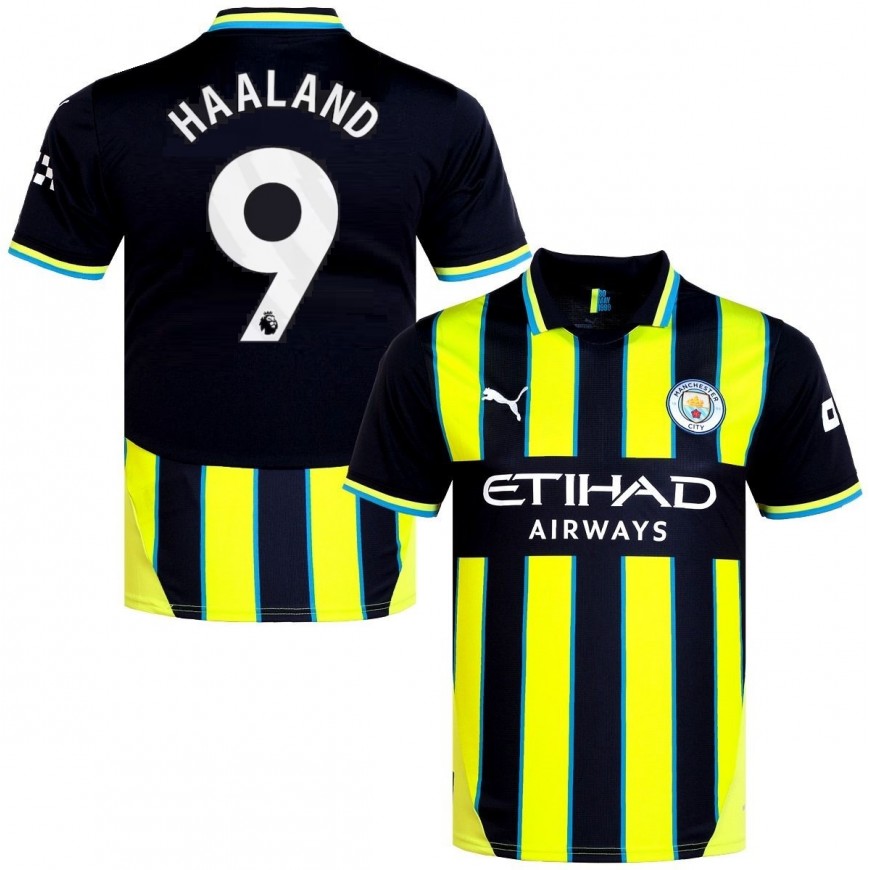 puma - 2024-25 manchester city away shirt haaland 9