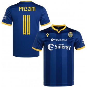 macron - 2019-20 hellas verona home shirt pazzini 11 (M)