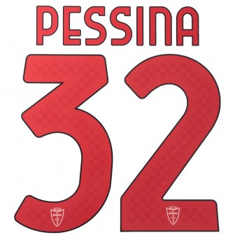2024-25 MONZA OFFICIAL AWAY NAMESET PESSINA 32