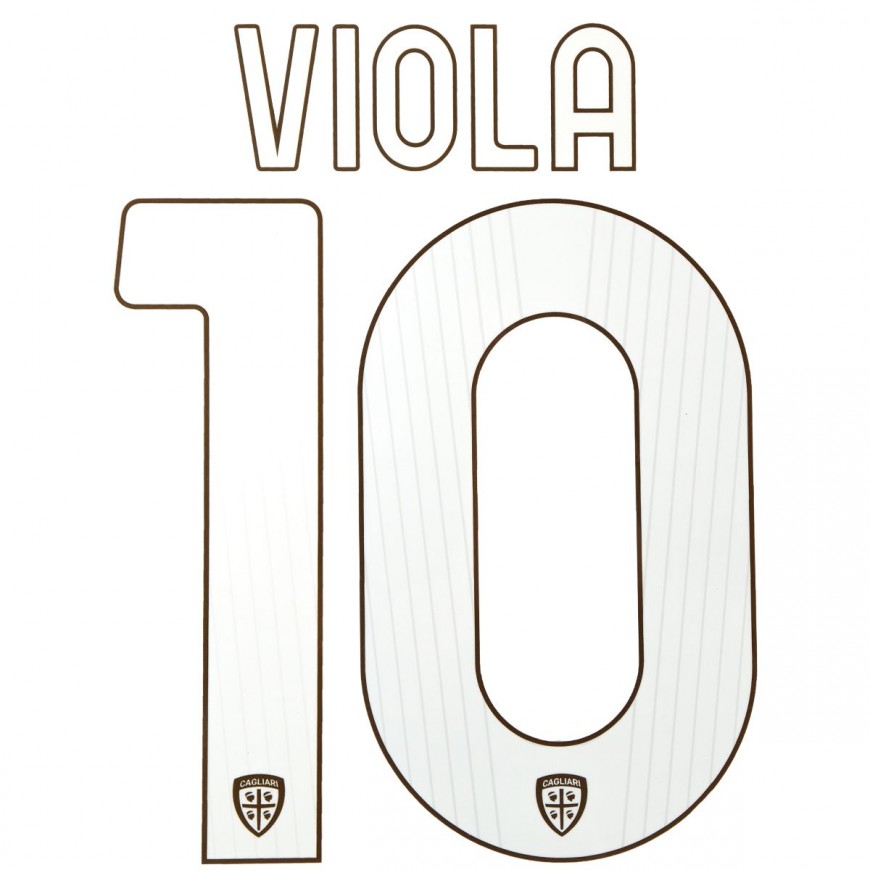 2023-25 CAGLIARI OFFICIAL HOME NAMESET VIOLA 10