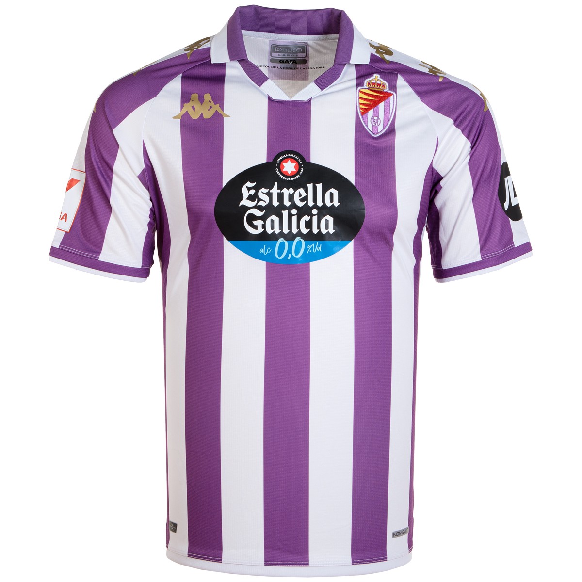 kappa - 2023-24 Valladolid home authentic shirt (L) - La