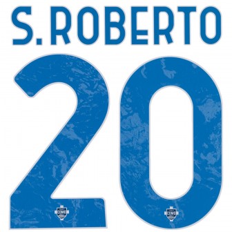 2024-25 COMO OFFICIAL AWAY NAMESET S.ROBERTO 20